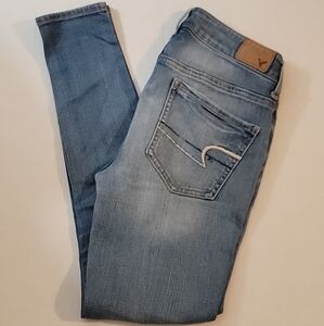 American Eagle Jegging Super Stretch Skinny Women's Jeans Size 4 Short